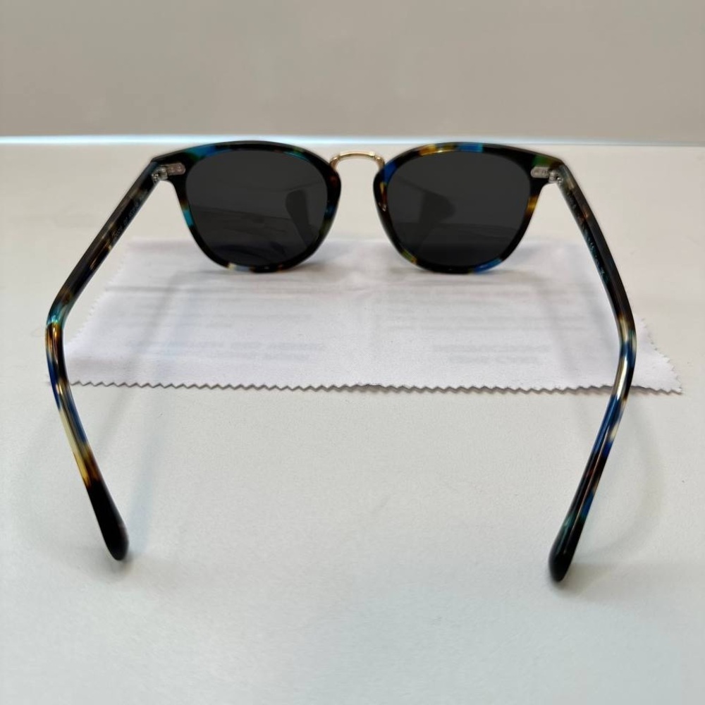 ✨ Carfia Polarized Sunglasses – Unisex – Tortoise / Blue Accents - Picture 9 of 14